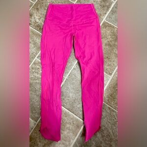 Savvi Hot Pink Ballet Leggings Size M Workout Running
